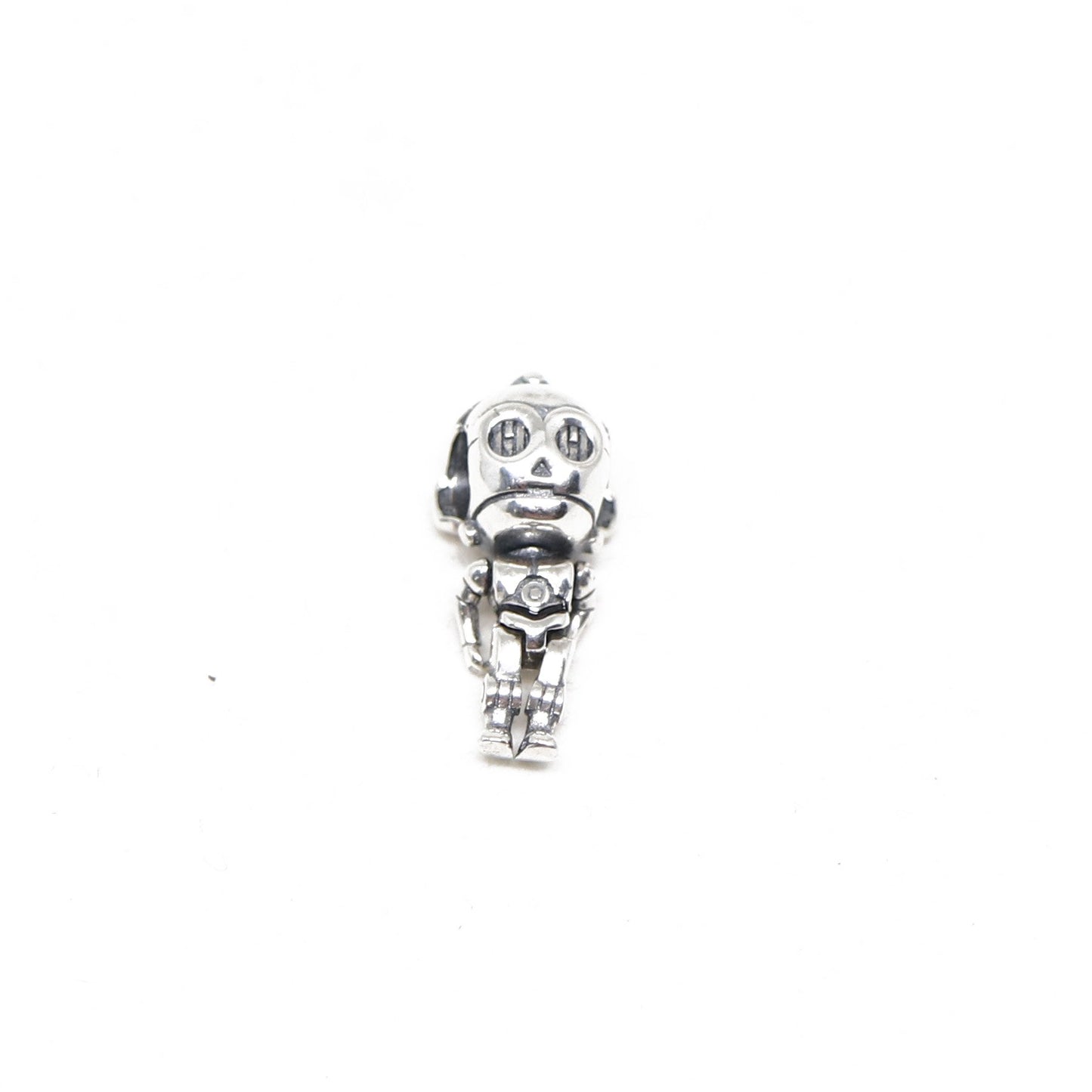 Charm Argint Bratara tip Charm Robot - Bijuteria Cleopatra